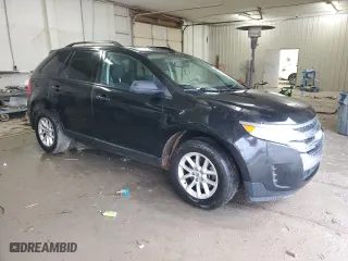 2013 Ford Edge SE with VIN 2FMDK3GC7DBE36390, listed as a Copart auction lot 43848715 with 121,402 mi miles and Salvage Title. Bid and sale history available at carsss.com. Image 4.