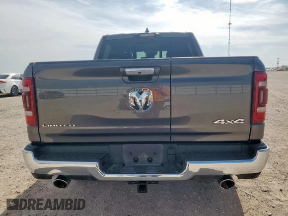2022 Ram 1500 Limited with VIN 1C6SRFHT5NN325566, listed as a Copart auction lot 58264915 with 36,513 mi miles and Salvage title. Bid and sale history available at DreamBid. Image 6.
