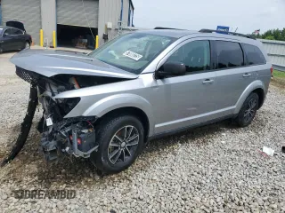 2017 Dodge Journey SE z VIN 3C4PDCAB5HT568425, wystawiony jako Copart lot #57080225 z przebiegiem 120 197 mil mil oraz Czysty tytuł • Clean title. Historia ofert i sprzedaży dostępna na DreamBid. Obrazek 1.