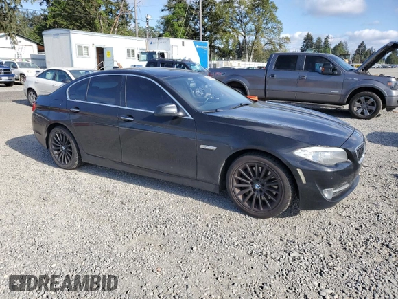2011 BMW 5 Series 535i xDrive with VIN WBAFU7C55BC779358, listed as a Copart auction lot 55863655 with 183,419 mi miles and Clean Title. Bid and sale history available at DreamBid. Image 4.
