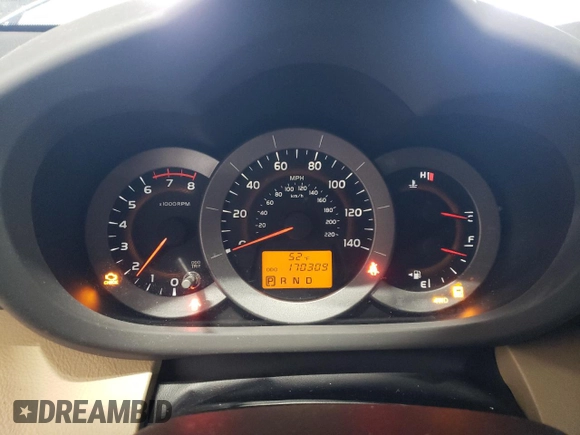 2011 Toyota RAV4 Ltd with VIN 2T3DF4DV8BW122424, listed as a Copart auction lot 52008535 with 170,309 mi miles and Salvage Title. Bid and sale history available at carsss.com. Image 9.
