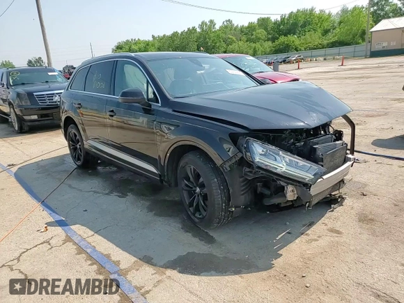 2018 Audi Q7 Premium Plus z VIN WA1LHAF7XJD049985, wystawiony jako Copart lot #60233295 z przebiegiem 71 011 mil mil oraz Szkoda całkowita • Salvage title. Historia ofert i sprzedaży dostępna na DreamBid. Obrazek 14.