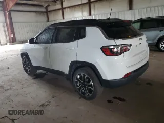 2024 Jeep Compass Limited z VIN 3C4NJDCN7RT593129, wystawiony jako Copart lot #57845515 z przebiegiem 11 086 mil mil oraz Szkoda całkowita • Salvage title. Historia ofert i sprzedaży dostępna na DreamBid. Obrazek 2.