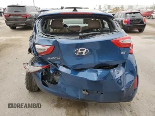2014 Hyundai Elantra with VIN KMHD35LH6EU177865, listed as a Copart auction lot 56762623 with 67,343 mi miles and Salvage title. Bid and sale history available at DreamBid. Image 6.