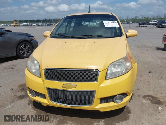 2011 Chevrolet Aveo 2LT with VIN KL1TG6DE9BB126633, listed as a IAAI auction lot 41944289 with Not provided miles and . Bid and sale history available at DreamBid. Image 12.