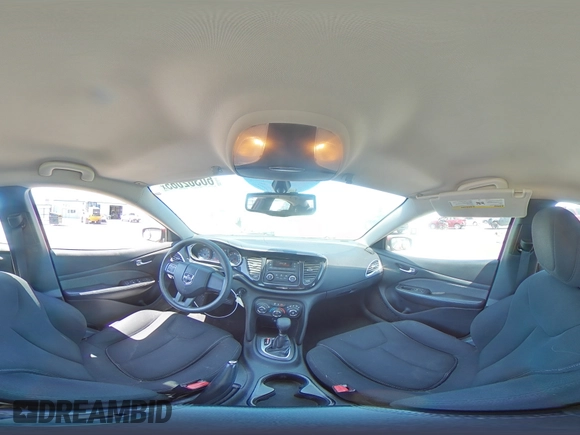 2013 Dodge Dart SXT with VIN 1C3CDFBA8DD181832, listed as a Copart auction lot 60302065 with 125,527 mi miles and Salvage title. Bid and sale history available at DreamBid. Image 14.