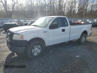 2008 Ford F-150 XL with VIN 1FTRF12WX8KD35022, listed as a Copart auction lot 50843605 with 0 mi miles and Salvage Title. Bid and sale history available at carsss.com. Image 1.
