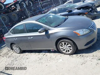 2015 Nissan Sentra SR with VIN 3N1AB7AP8FY289066, listed as a IAAI auction lot 41863681 with 206,726 mi miles and . Bid and sale history available at DreamBid. Image 13.