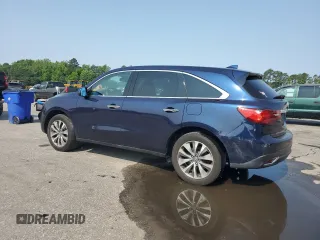 2014 Acura MDX Technology with VIN 5FRYD3H4XEB005620, listed as a Copart auction lot 57962935 with 229,452 mi miles and Salvage title. Bid and sale history available at DreamBid. Image 2.