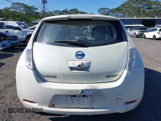 2012 Nissan LEAF SL with VIN JN1AZ0CP7CT024532, listed as a IAAI auction lot 41570127 with 1 mi miles. Bid and sale history available at carsss.com. Image 16.