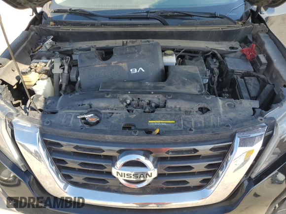 2019 Nissan Pathfinder S with VIN 5N1DR2MN6KC621250, listed as a Copart auction lot 56393755 with 148,461 mi miles and Salvage title. Bid and sale history available at DreamBid. Image 12.