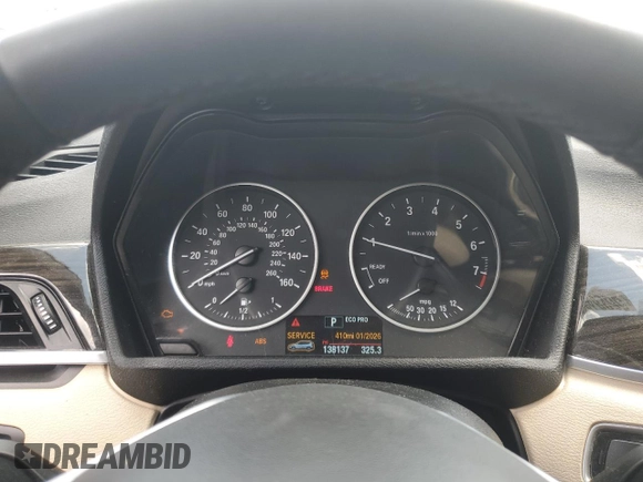 2018 BMW X1 xDrive28i with VIN WBXHT3C35J5F90062, listed as a Copart auction lot 56284945 with 138,137 mi miles and Salvage title. Bid and sale history available at DreamBid. Image 9.