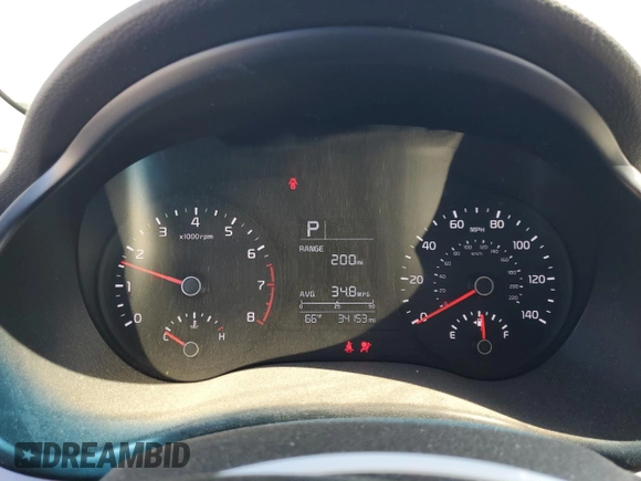 2019 Kia Rio S with VIN 3KPA24AB6KE216340, listed as a Copart auction lot 49982925 with 34,153 mi miles and Salvage Title. Bid and sale history available at carsss.com. Image 9.