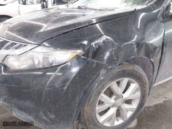 2011 Nissan Murano SV with VIN JN8AZ1MW8BW170335, listed as a IAAI auction lot 41556605 with 179,379 mi miles. Bid and sale history available at carsss.com. Image 6.