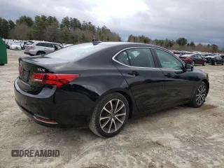 2015 Acura TLX V6 Tech with VIN 19UUB2F52FA009698, listed as a Copart auction lot 47230565 with 151,675 mi miles and Clean Title. Bid and sale history available at carsss.com. Image 3.