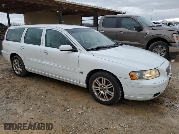 2006 Volvo V70 2.4L with VIN YV1SW612X61538308, listed as a Copart auction lot 47978905 with 199,372 mi miles and Salvage Title. Bid and sale history available at carsss.com. Image 4.
