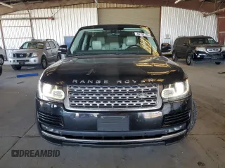2015 Land Rover Range Rover HSE with VIN SALGS2VF9FA230844, listed as a Copart auction lot 64792135 with 90,012 mi miles and Salvage title. Bid and sale history available at DreamBid. Image 5.
