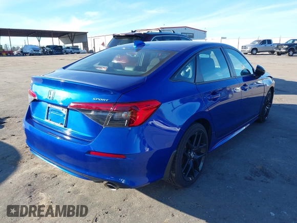 2024 Honda Civic Sport z VIN 2HGFE2F57RH542605, wystawiony jako IAAI lot #41331602 z przebiegiem 30 154 mil mil oraz . Historia ofert i sprzedaży dostępna na DreamBid. Obrazek 4.