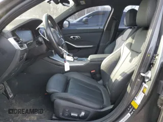 2020 BMW 3 Series M340i xDrive with VIN WBA5U9C02LFH17348, listed as a Copart auction lot 45452545 with 56,869 mi miles and Salvage Title. Bid and sale history available at DreamBid. Image 7.