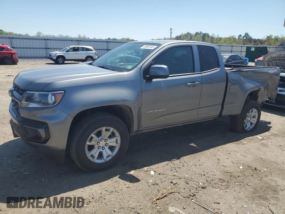 2022 Chevrolet Colorado 4WD LT z VIN 1GCHTCEA8N1298831, wystawiony jako Copart lot #53685745 z przebiegiem 9 293 mil mil oraz Szkoda całkowita • Salvage title. Historia ofert i sprzedaży dostępna na DreamBid. Obrazek 1.