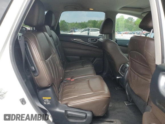 2015 Infiniti QX60 with VIN 5N1AL0MM0FC551444, listed as a Copart auction lot 53893195 with 138,366 mi miles and Salvage title. Bid and sale history available at DreamBid. Image 11.