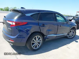 2021 Acura RDX w/Technology Package with VIN 5J8TC1H57ML007284, listed as a IAAI auction lot 41991291 with 35,472 mi miles. Bid and sale history available at carsss.com. Image 4.