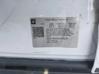2020 Chevrolet Bolt EV LT with VIN 1G1FY6S03L4132176, listed as a IAAI auction lot 42211304 with 62,063 mi miles and . Bid and sale history available at DreamBid. Image 9.