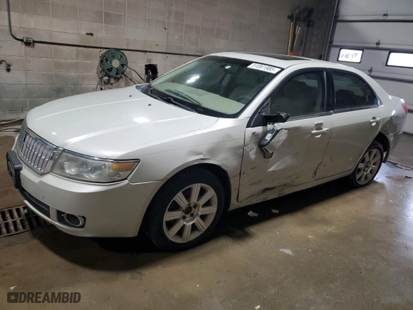 2008 Lincoln MKZ with VIN 3LNHM26T48R616117, listed as a Copart auction lot 51061985 with 173,385 mi miles and Salvage Title. Bid and sale history available at carsss.com. Image 1.