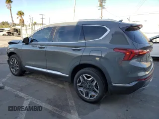 2023 Hyundai Santa Fe Hybrid Limited with VIN 5NMS5DA10PH002558, listed as a Copart auction lot 42257765 with 27,180 mi miles and Salvage Title. Bid and sale history available at carsss.com. Image 2.