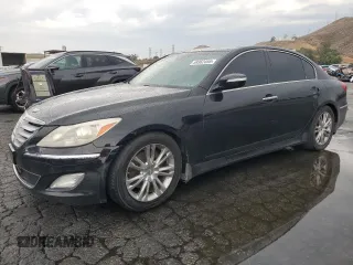 2013 Hyundai Genesis 3.8L z VIN KMHGC4DD4DU231603, wystawiony jako Copart lot #59362455 z przebiegiem 182 561 mil mil oraz Czysty tytuł • Clean title. Historia ofert i sprzedaży dostępna na DreamBid. Obrazek 1.