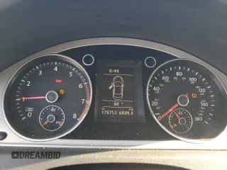 2014 Volkswagen CC Sport with VIN WVWAP7AN7EE506423, listed as a Copart auction lot 50435395 with 178,753 mi miles and Salvage Title. Bid and sale history available at carsss.com. Image 9.