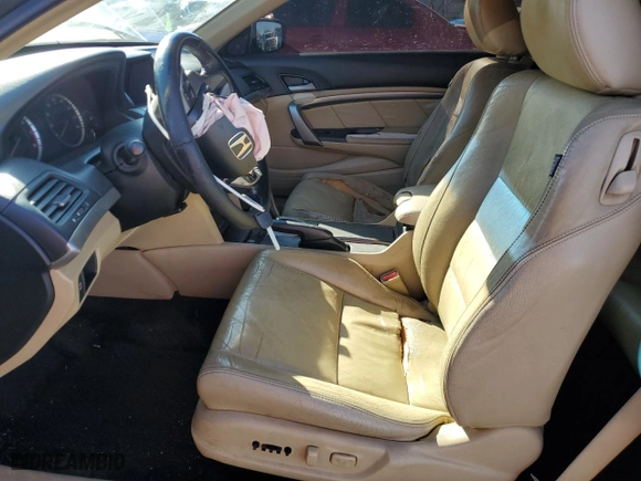 2009 Honda Accord Cpe EX-L with VIN 1HGCS22829A005571, listed as a Copart auction lot 87534435 with NaN miles and Salvage Title. Bid and sale history available at carsss.com. Image 7.