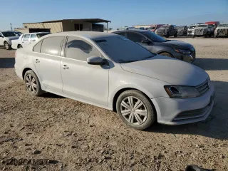 2017 Volkswagen Jetta 1.4T S with VIN 3VW2B7AJ6HM405076, listed as a Copart auction lot 45401615 with 83,614 mi miles and Salvage Title. Bid and sale history available at carsss.com. Image 4.