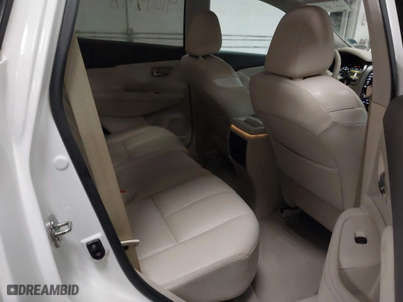 2015 Nissan Murano S with VIN 5N1AZ2MG6FN257877, listed as a IAAI auction lot 41699818 with 76,025 mi miles. Bid and sale history available at carsss.com. Image 8.