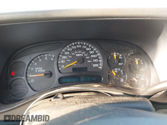 2005 Chevrolet Tahoe Z71 with VIN 1GNEK13Z25J219681, listed as a IAAI auction lot 42494859 with 265,157 mi miles and . Bid and sale history available at DreamBid. Image 7.