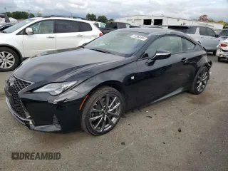 2020 Lexus RC with VIN JTHG85EC4L5005862, listed as a Copart auction lot 72364454 with 21,731 mi miles and Salvage Title. Bid and sale history available at carsss.com. Image 1.