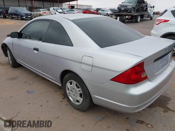 2002 Honda Civic z VIN 1HGEM21222L066980, wystawiony jako IAAI lot #41952740 z przebiegiem 68 818 mil mil oraz . Historia ofert i sprzedaży dostępna na DreamBid. Obrazek 3.