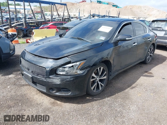 2011 Nissan Maxima SV with VIN 1N4AA5AP2BC815933, listed as a IAAI auction lot 42650546 with 143,369 mi miles and . Bid and sale history available at DreamBid. Image 2.