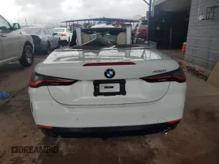 2025 BMW 4 Series 430i with VIN WBA33DB03SCS40361, listed as a Copart auction lot 48397335 with 3,949 mi miles and Salvage title. Bid and sale history available at DreamBid. Image 6.