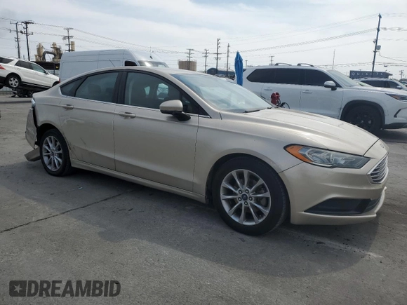 2017 Ford Fusion SE with VIN 3FA6P0H71HR195390, listed as a Copart auction lot 49345135 with 108,059 mi miles and Salvage Title. Bid and sale history available at DreamBid. Image 4.