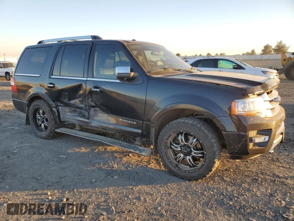 2015 Ford Expedition Platinum with VIN 1FMJU1MT2FEF31985, listed as a Copart auction lot 42830365 with 149,469 mi miles and Salvage title. Bid and sale history available at DreamBid. Image 4.