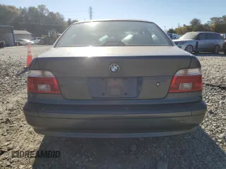 2001 BMW 5 Series 525i with VIN WBADT33401GF40448, listed as a Copart auction lot 76770544 with 266,650 mi miles and Salvage Title. Bid and sale history available at carsss.com. Image 6.
