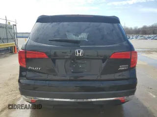 2017 Honda Pilot Touring with VIN 5FNYF6H92HB016186, listed as a Copart auction lot 46577555 with 140,195 mi miles and Salvage title. Bid and sale history available at DreamBid. Image 6.