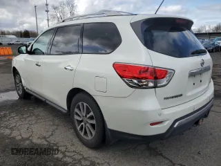 2015 Nissan Pathfinder Platinum with VIN 5N1AR2MM8FC656176, listed as a Copart auction lot 49462815 with 110,773 mi miles and Salvage title. Bid and sale history available at DreamBid. Image 2.