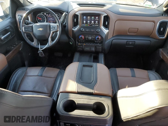 2020 Chevrolet Silverado 1500 High Country with VIN 3GCUYHED3LG259487, listed as a Copart auction lot 42452565 with 88,580 mi miles and Salvage Title. Bid and sale history available at carsss.com. Image 8.