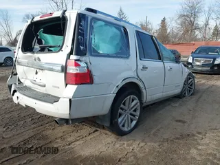 2016 Ford Expedition Platinum with VIN 1FMJU1MT1GEF10501, listed as a IAAI auction lot 41706827 with Not provided miles and . Bid and sale history available at DreamBid. Image 4.