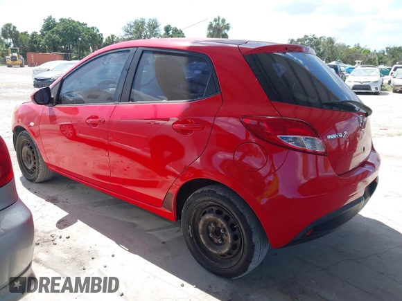 2014 Mazda 2 Sport with VIN JM1DE1KY4E0174415, listed as a IAAI auction lot 42190504 with 179,864 mi miles. Bid and sale history available at carsss.com. Image 3.