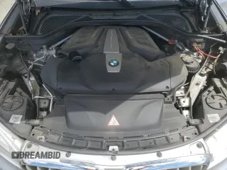 2017 BMW X5 xDrive50i with VIN 5UXKR6C53H0J84790, listed as a Copart auction lot 55818125 with 158,087 mi miles and Salvage title. Bid and sale history available at DreamBid. Image 12.