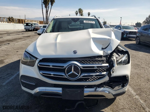 2020 Mercedes-Benz GLE with VIN 4JGFB4JB5LA110712, listed as a Copart auction lot 45407015 with NaN miles and Salvage Title. Bid and sale history available at carsss.com. Image 5.