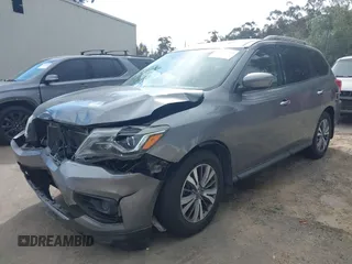 2017 Nissan Pathfinder S with VIN 5N1DR2MN3HC601112, listed as a IAAI auction lot 41949035 with 109,612 mi miles and . Bid and sale history available at DreamBid. Image 20.